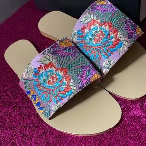 Woman flower sandals